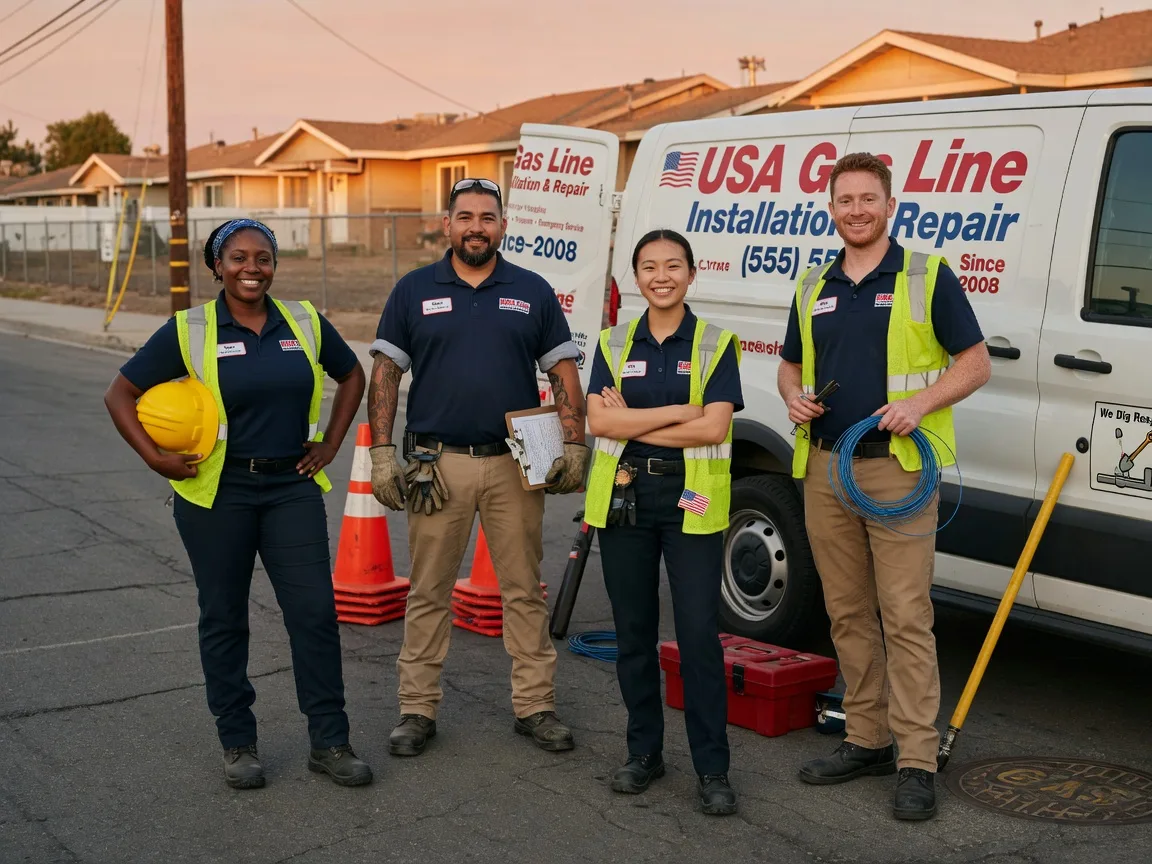 Gas Line Installation company in Hemphill, TX